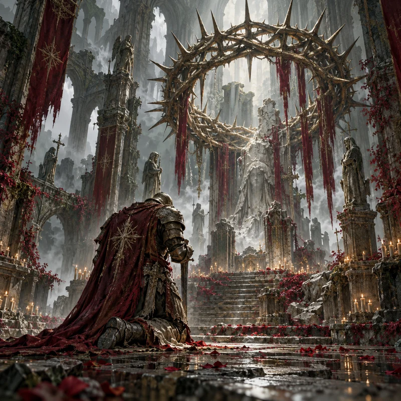 ダークファンタジーのAI生成参考画像
