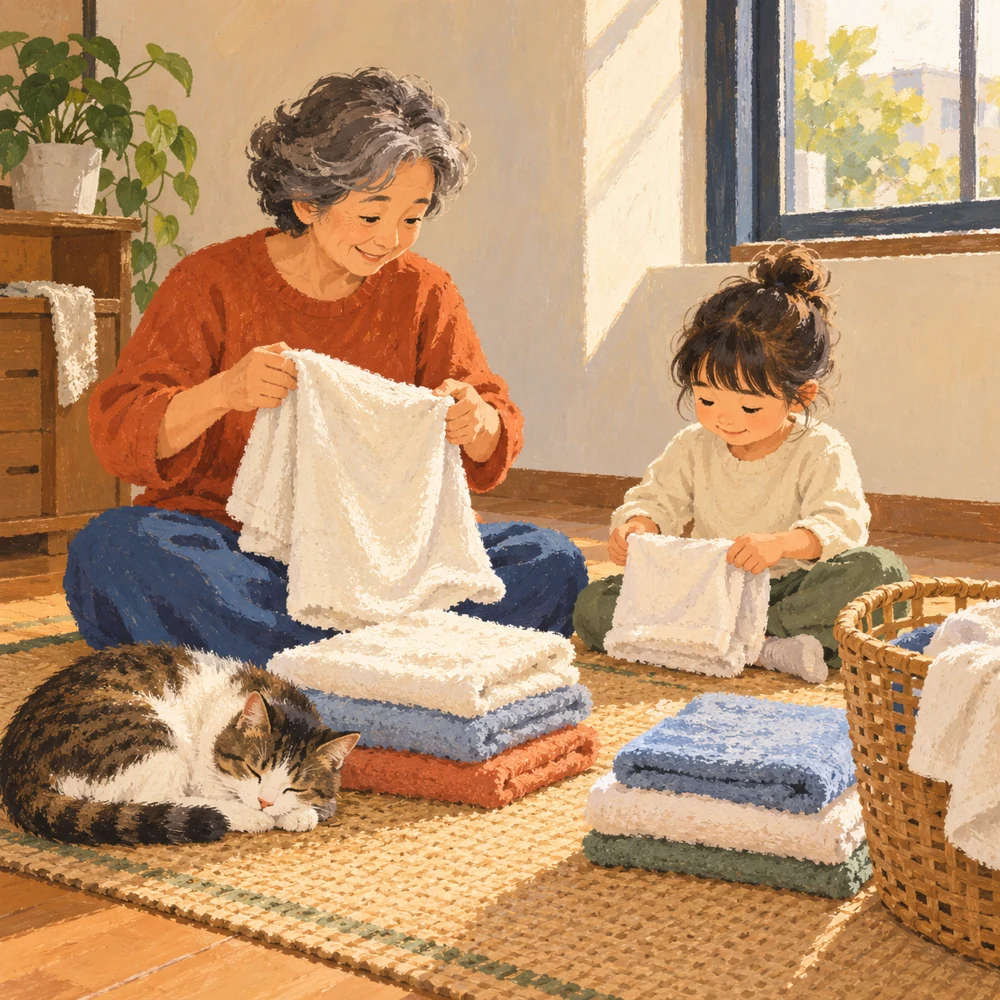 ほのぼののAI生成参考画像